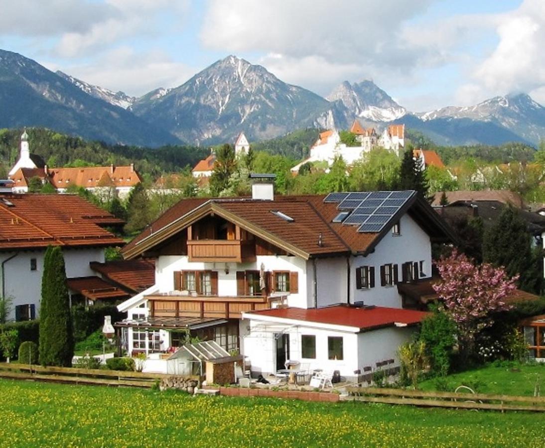 Апартаменти Haus Schlossblick Фюссен Екстер'єр фото